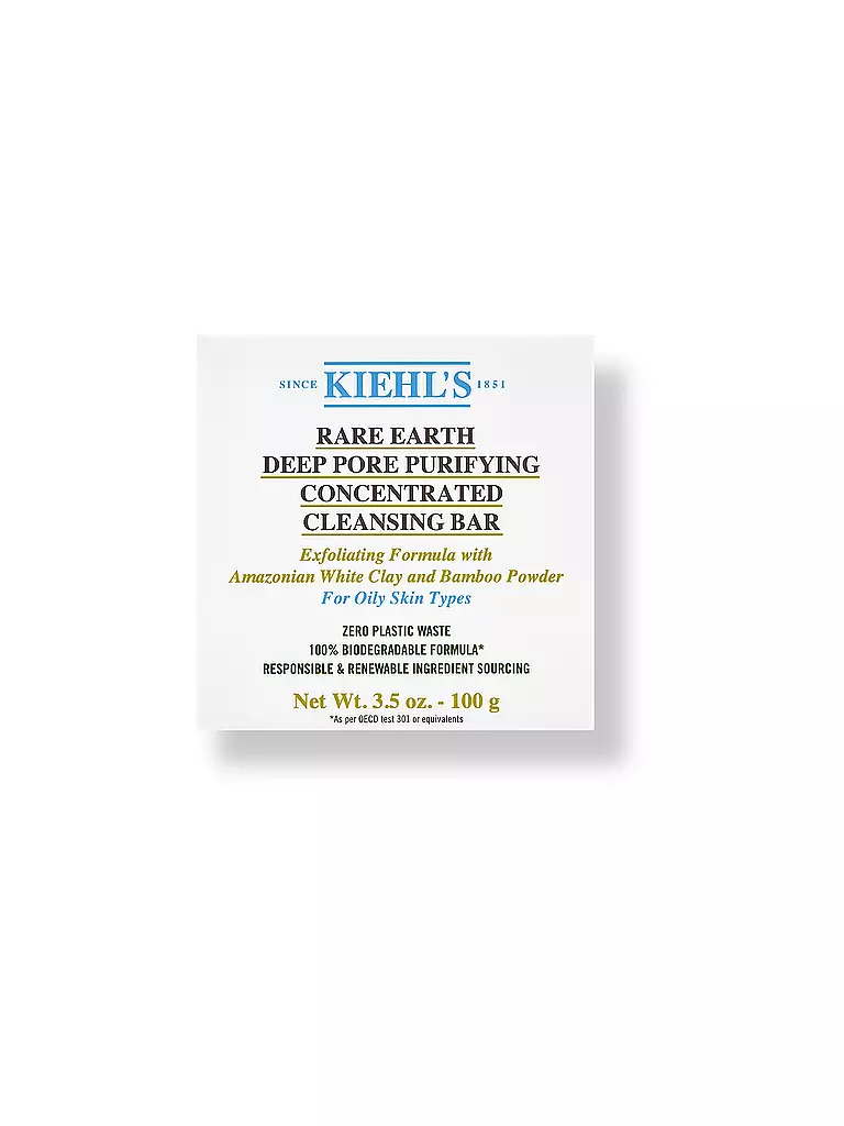 KIEHL'S | Gesichtsseife - Rare Earth Cleanse Bar 100g | keine Farbe