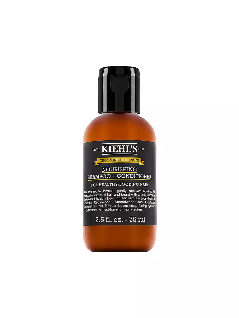 KIEHL'S | Grooming Solutions Healthy Hair Nourishing Scalp Shampoo / Conditioner 75ml | keine Farbe