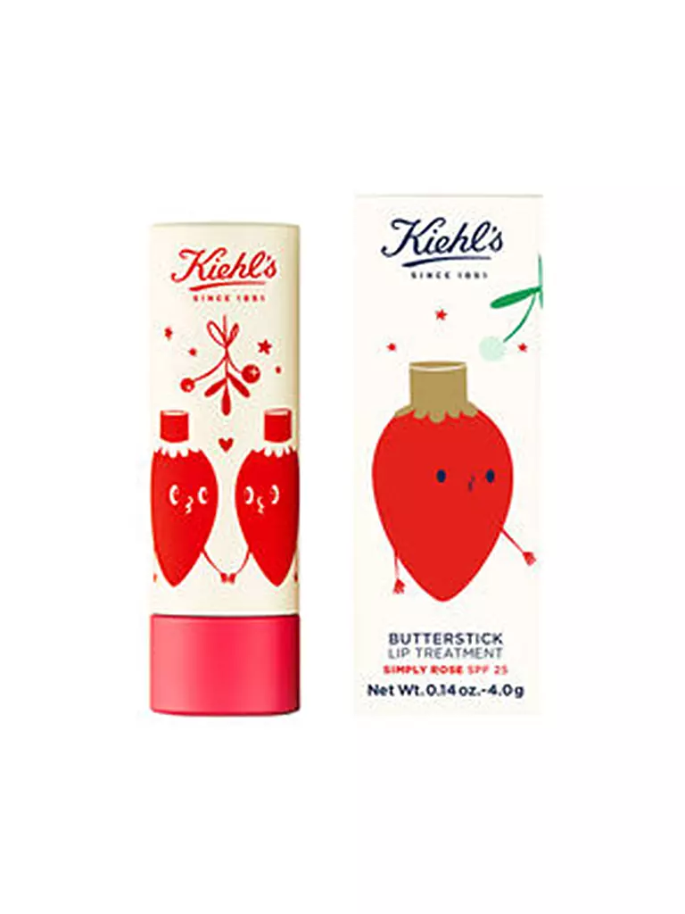 KIEHL'S | Limited Holiday Edition Butterstick Lip Treatment SPF25 (Simple Rose) | 999