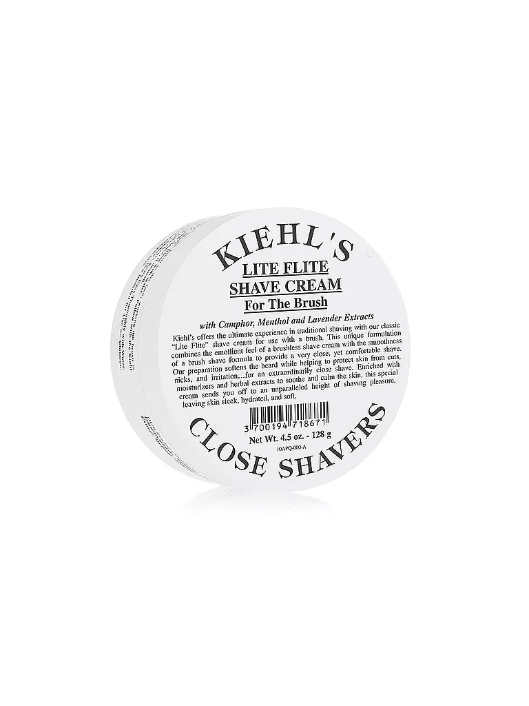 KIEHL'S | Lite Flite Shave Cream 125ml | transparent
