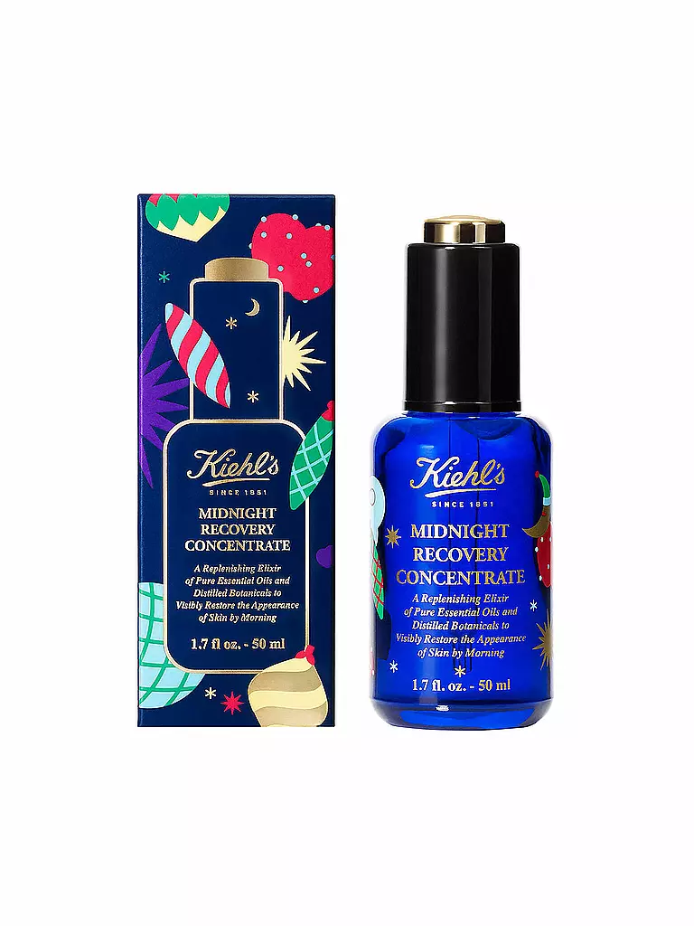 KIEHL'S | Midnight Recovery Concentrate 50ml - Limited Edition | transparent