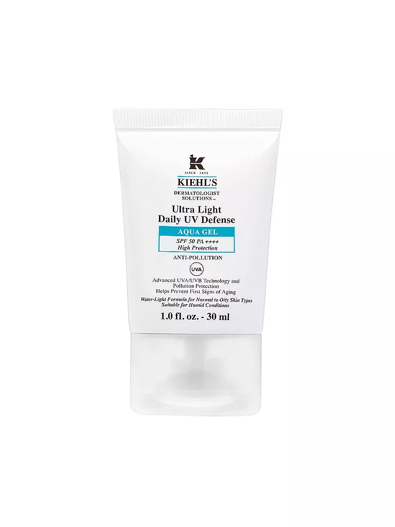 KIEHL'S | Sonnenpflege - Ultra Light Daily UV Defense Aqua Gel SPF50  30ml | beige