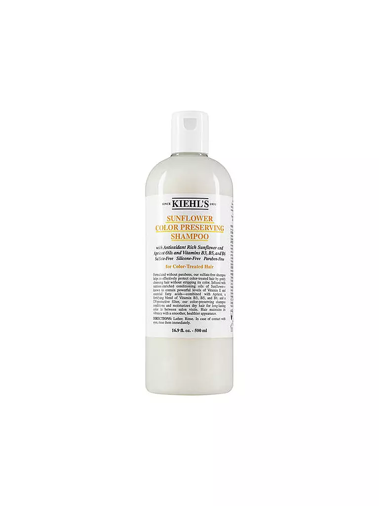 KIEHL'S | Sunflower Color Preserving Shampoo 500ml | transparent