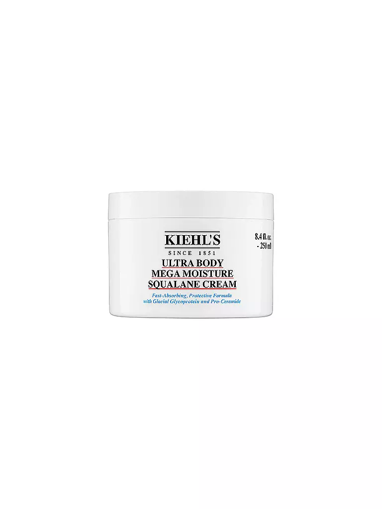 KIEHL'S | Ultra Body Mega Moisture Squalane Creme 250ml | keine Farbe