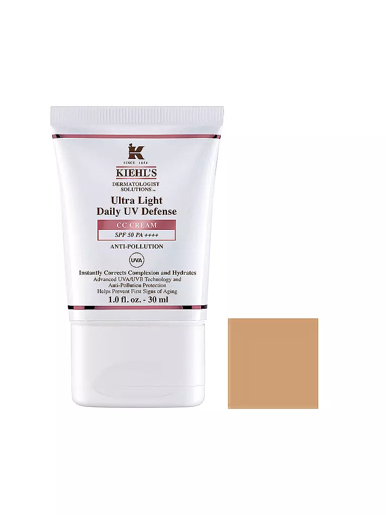 KIEHL'S | Ultra Light Daily UV Defense CC Cream 30ml (Shade2) | keine Farbe