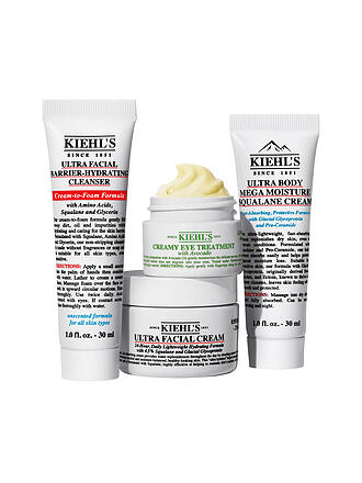 KIEHL'S | Geschenkset - Master Moisturizing Minis Gift Set 2x30ml / 25ml / 14ml