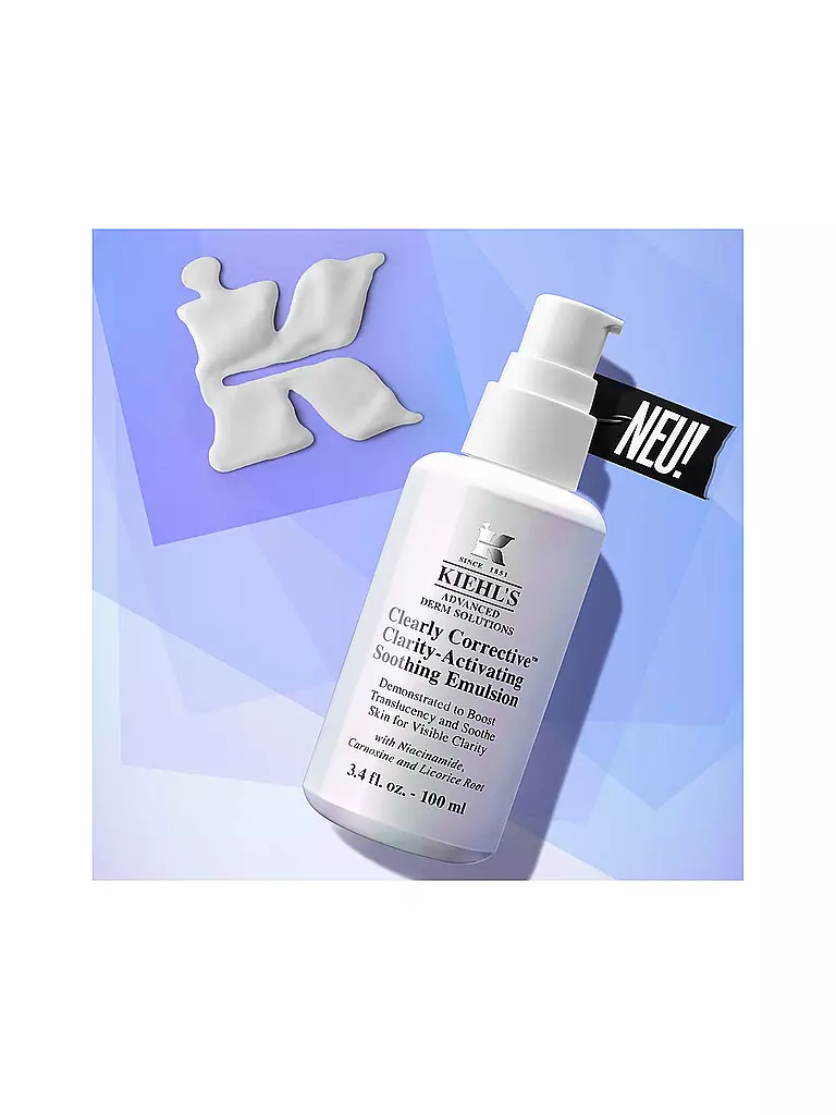 KIEHL'S | Gesichtscreme - Clearly Corrective Clarity-Activating Soothing Emulsion 100ml | keine Farbe