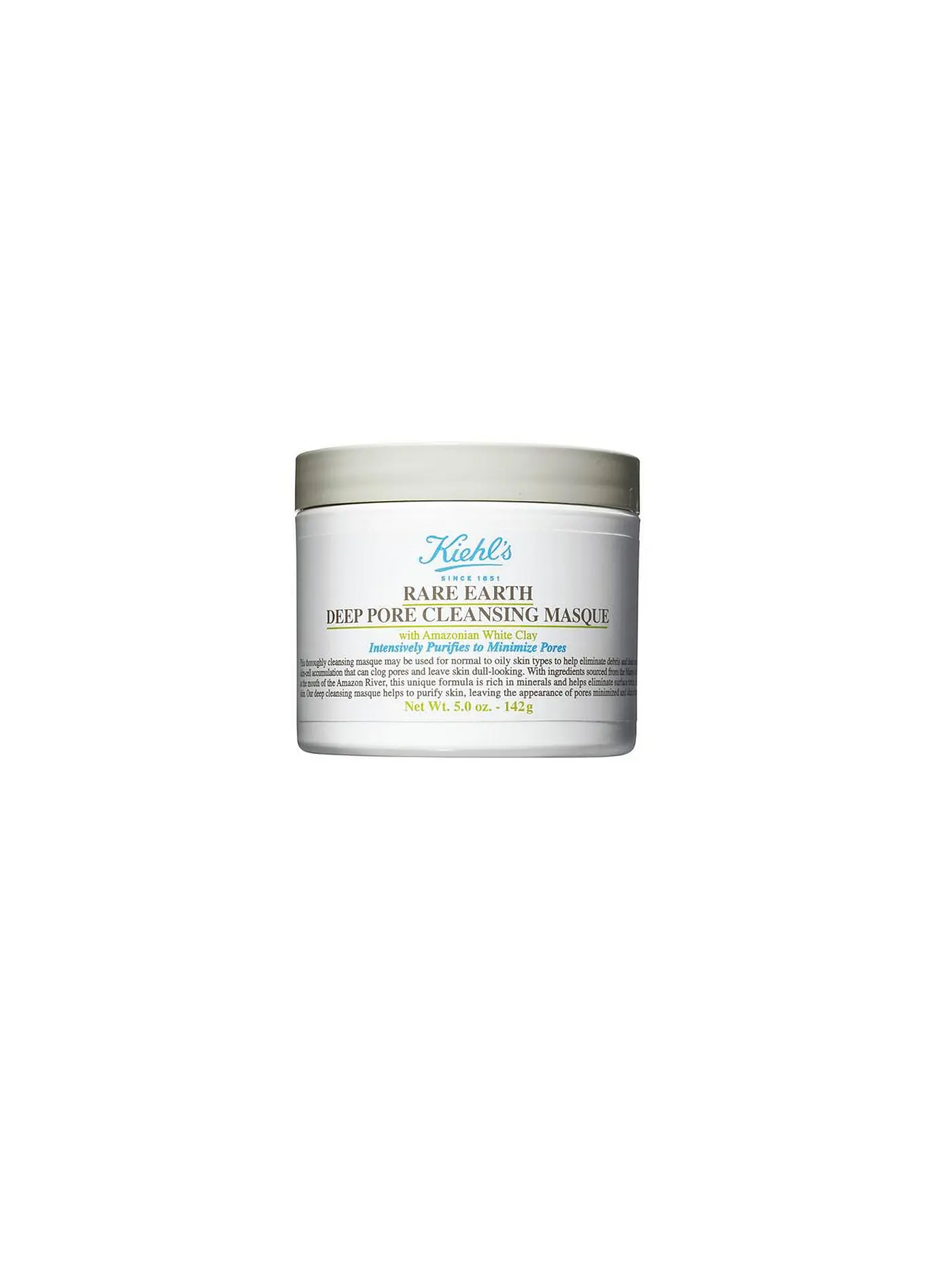 KIEHL'S | Rare Earth Deep Pore Cleansing Masque 125ml | keine Farbe