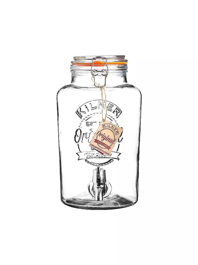 KILNER | Getränkespender 5l | transparent