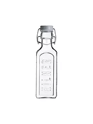 KILNER | Glasflasche mit Bügelverschluss 300ml eckig Glas | transparent