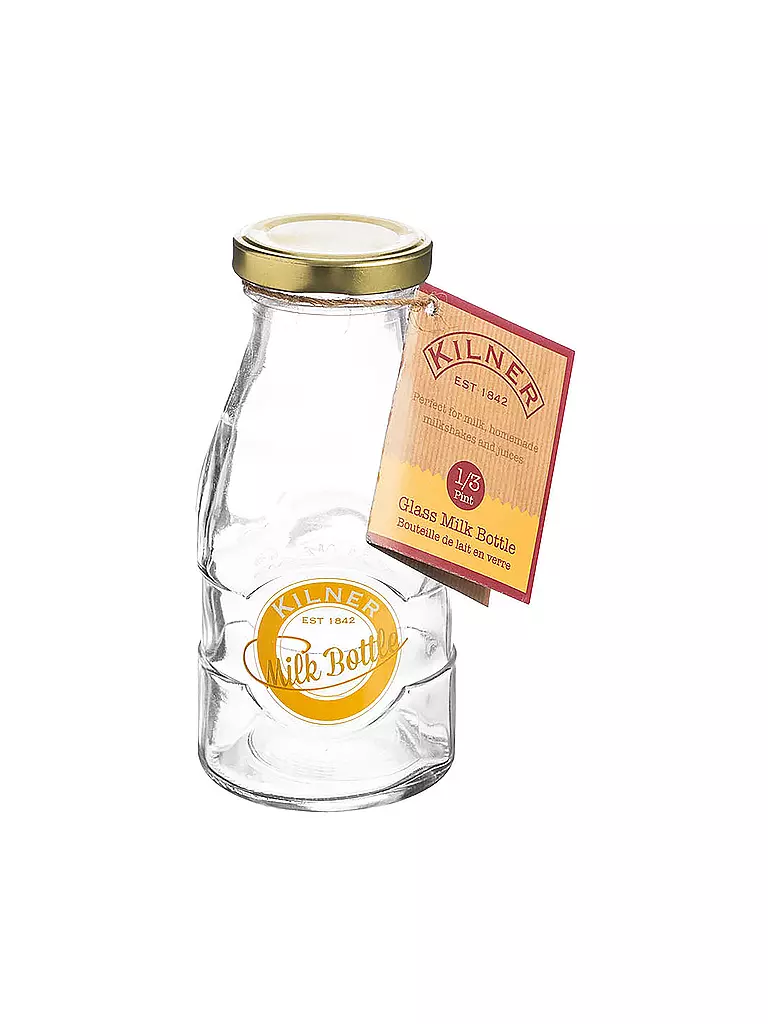 KILNER | Milchflasche 190ml | transparent