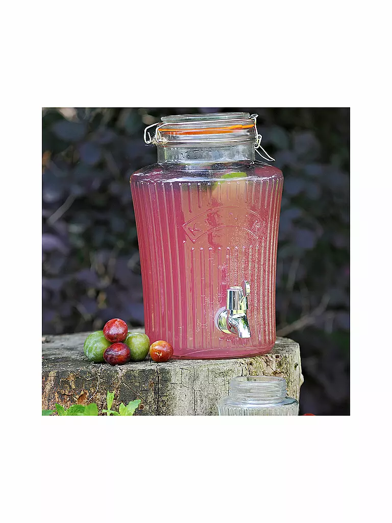 KILNER | Vintage Getränkespender Kilner 5l | transparent