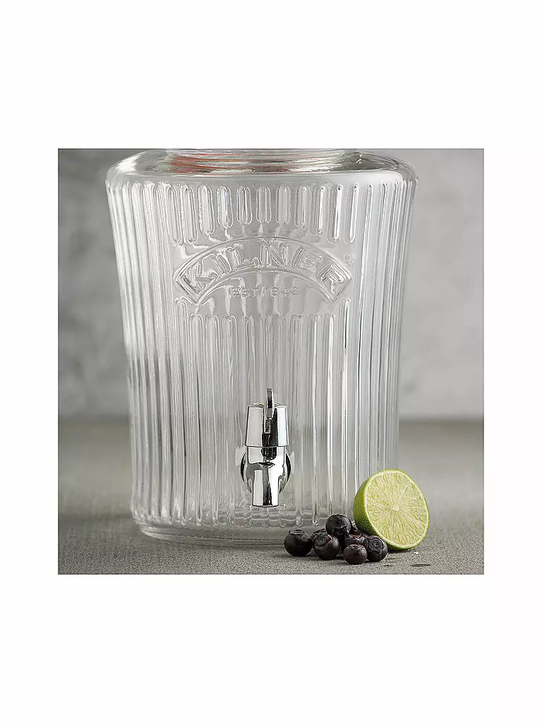 KILNER | Vintage Getränkespender Kilner 5l | transparent