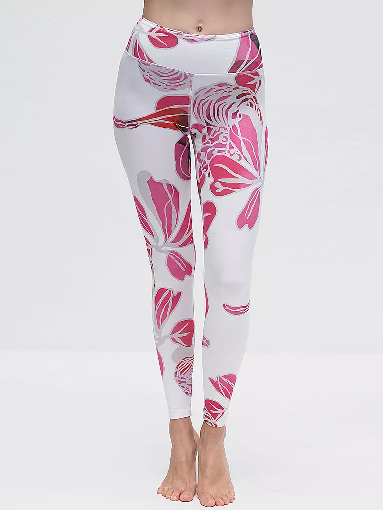 KISMET | Yoga Leggings 7/8 GANGA | weiss