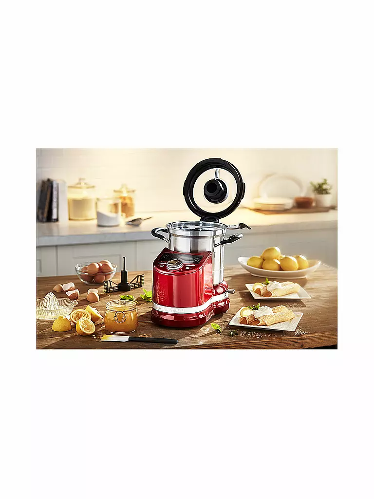 KITCHENAID | Cook Processor mit integrierter Waage Artisan 5KCF0201ECA Liebesapfelrot | rot