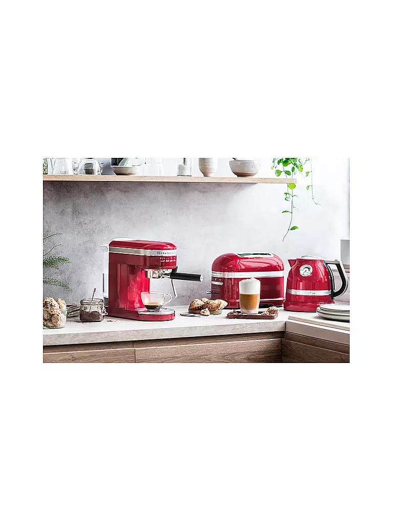 KITCHENAID | Espressomaschine Artisan 5KES6503CA Liebesapfelrot | rot