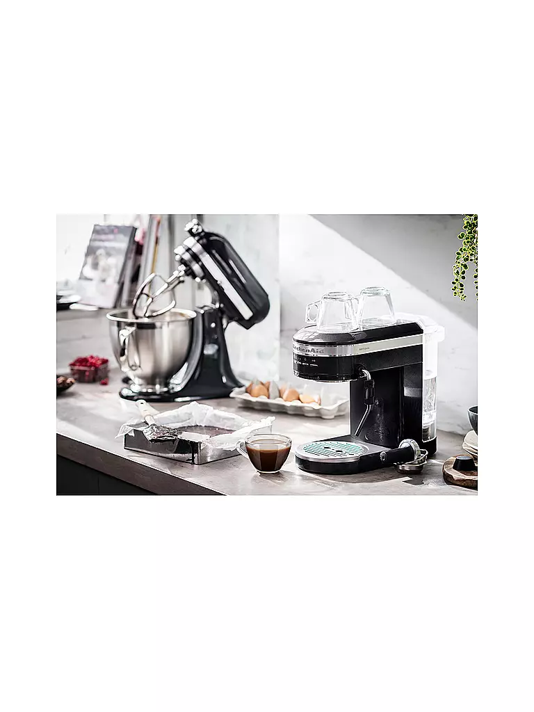 KITCHENAID | Espressomaschine Artisan 5KES6503OB Onyx Schwarz | schwarz