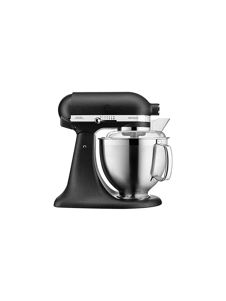 KITCHENAID | Küchenmaschine Artisan 185 4,8l 300 Watt 5KSM185PSEBK (Gusseisen Schwarz) | schwarz