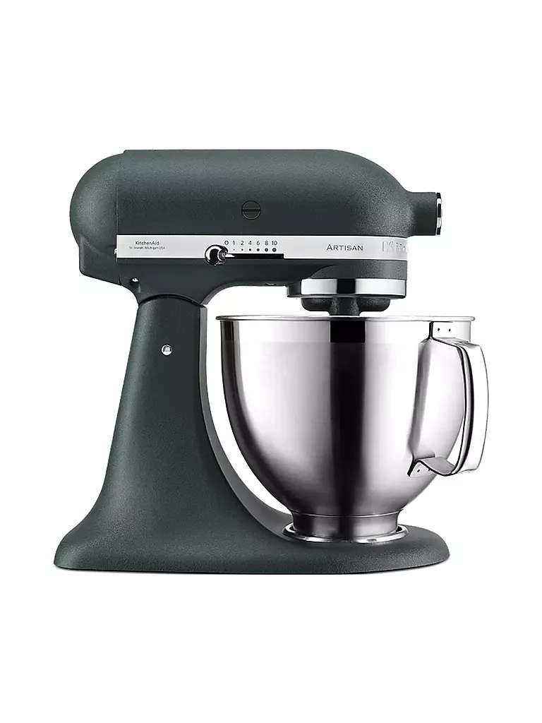 KITCHENAID | Küchenmaschine Artisan 185 4,8l 300 Watt 5KSM185PSEBK (Pepple Palm) | grün