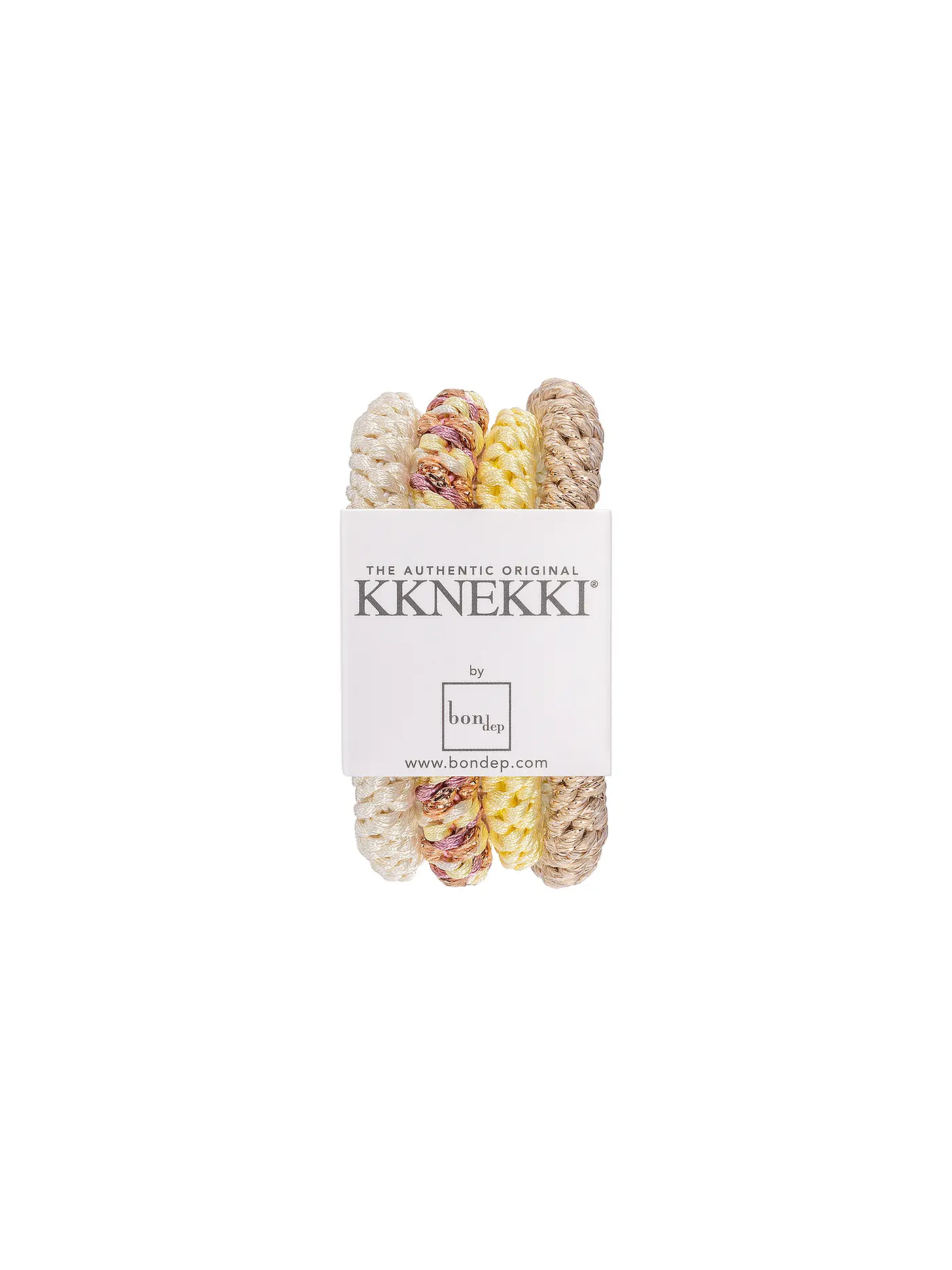KKNEKKI | Haargummi 4er Pkg BUNDLE 16 | gelb