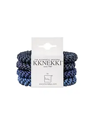 KKNEKKI | Haargummi 4er Pkg BUNDLE 29 | dunkelblau