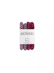 KKNEKKI | Haargummi 4er Pkg BUNDLE 18 | dunkelrot
