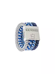 KKNEKKI | Haargummi 4er Pkg BUNDLE 18 | blau