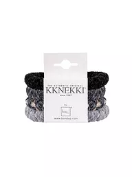 KKNEKKI | Haargummi 4er Pkg BUNDLE 18 | schwarz
