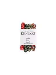 KKNEKKI | Haargummi 4er Pkg BUNDLE 18 | dunkelgrün