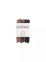 KKNEKKI | Haargummi 6er Pkg BUNDLE 11 | braun