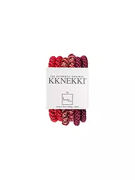 KKNEKKI | Haargummi 6er Pkg BUNDLE 11 | dunkelrot