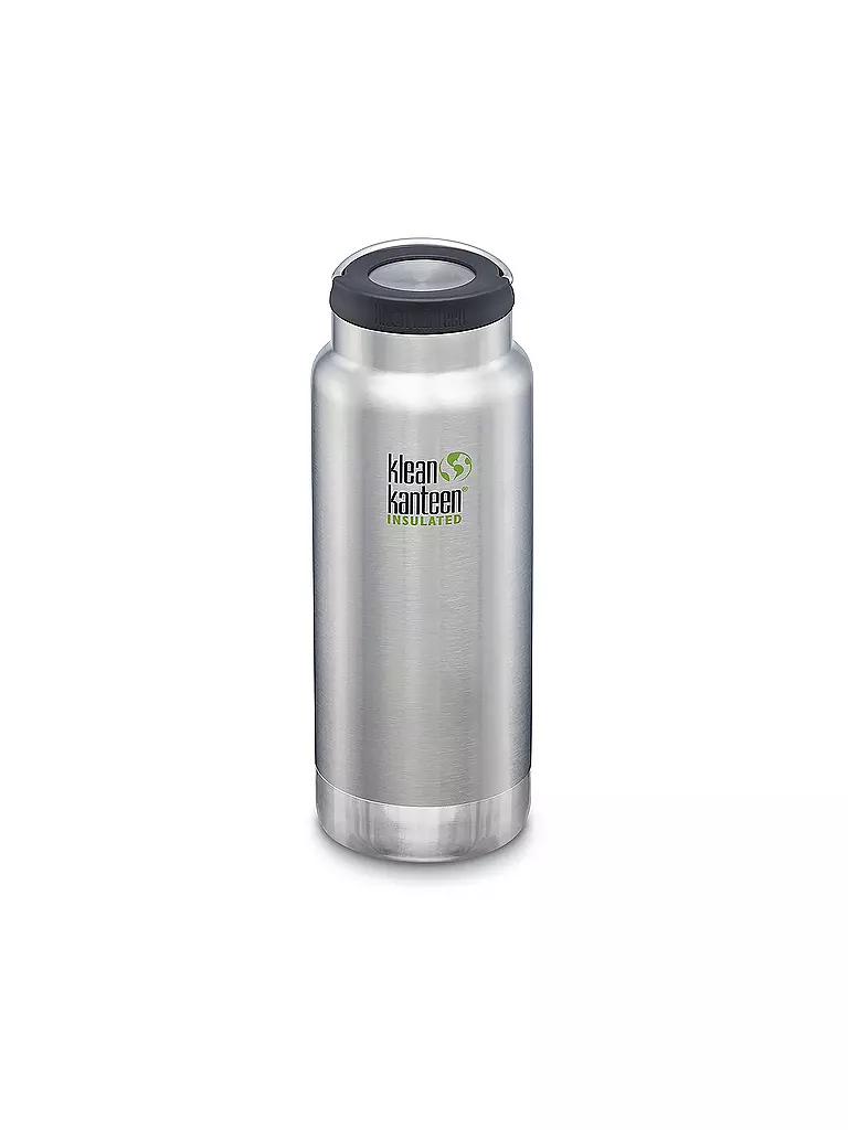 KLEAN KANTEEN | Trinkflasche TKWide vakuumisoliert 32 oz (946 ml) mit Loop Cap | silber