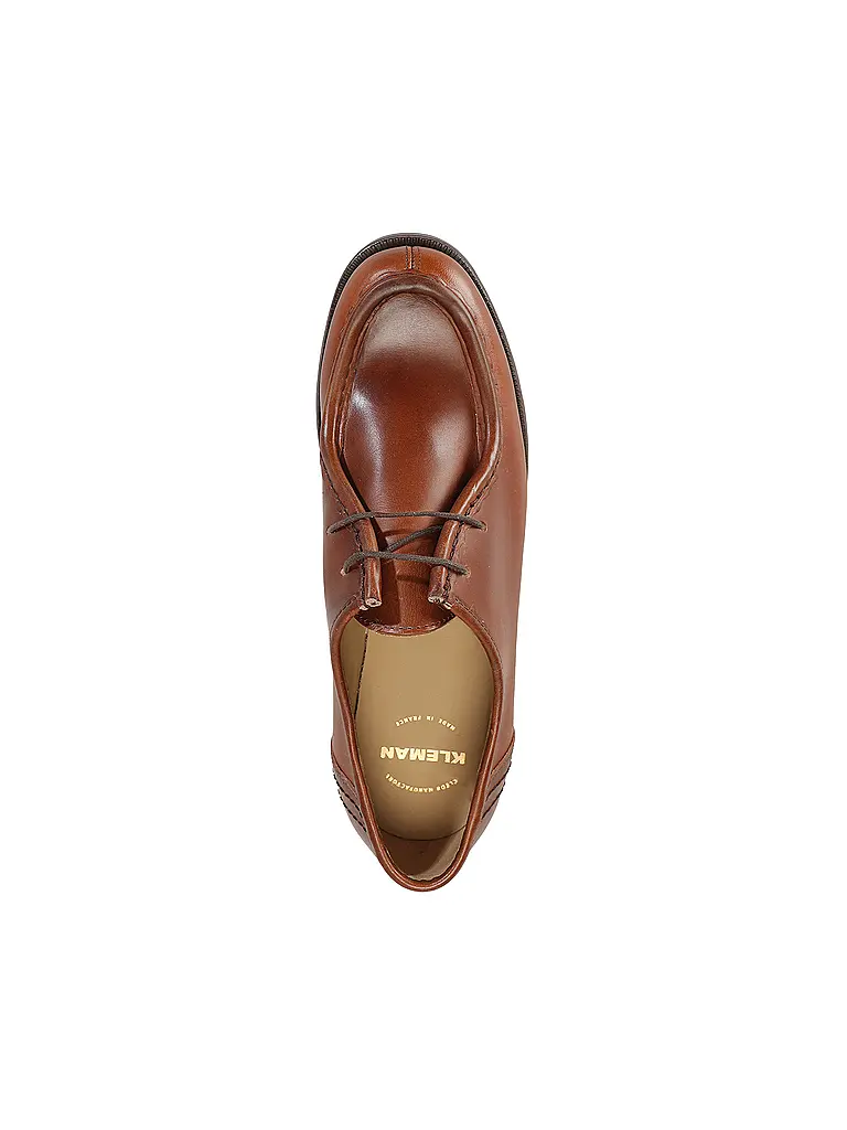 KLEMAN | Anzugschuhe - Derbys PADROR TH | Braun