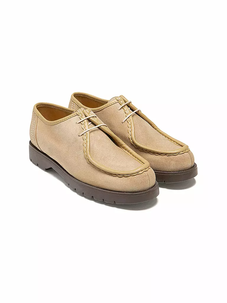 KLEMAN | Schnürschuh - Derbie PADROR V | beige