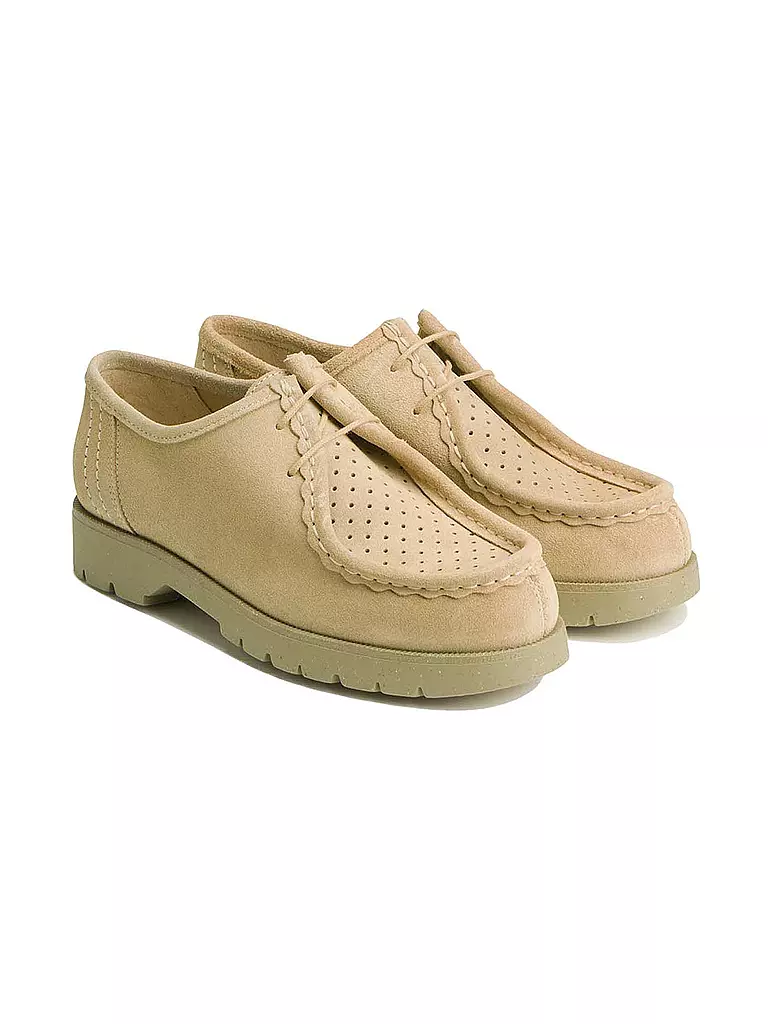 KLEMAN | Schnürschuh - Derbie PADROR V | beige