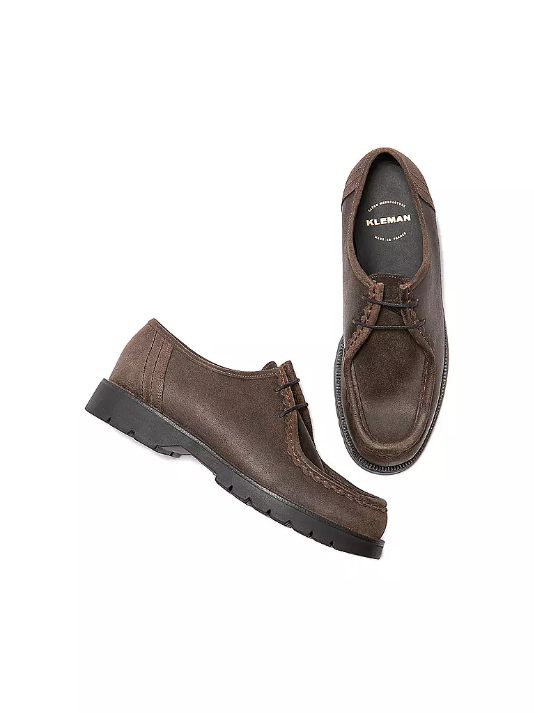 KLEMAN | Schnürschuhe PADROR EC | braun