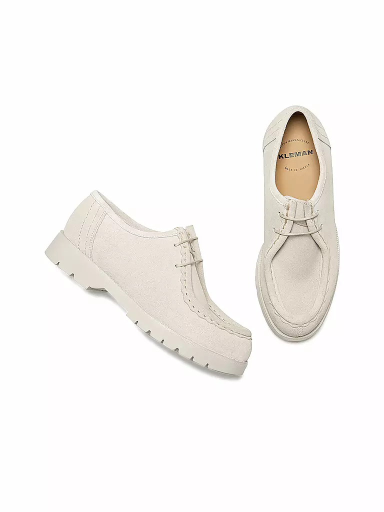 KLEMAN | Schnürschuhe PADROR VV | creme