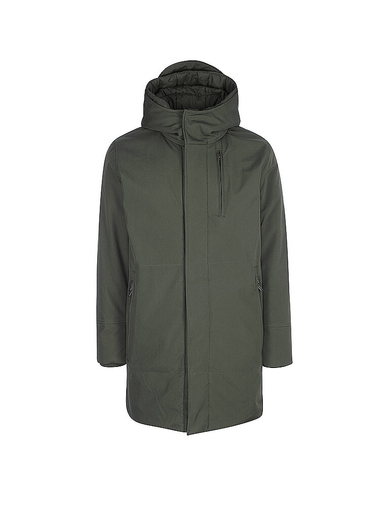 KNOWLEDGE COTTON APPAREL Softshell Parka grün | XL