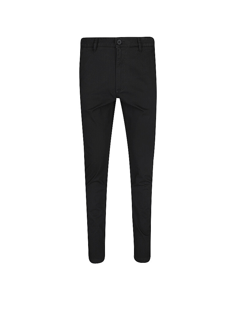 KNOWLEDGE COTTON APPAREL Chino LUCA schwarz | 32/L34