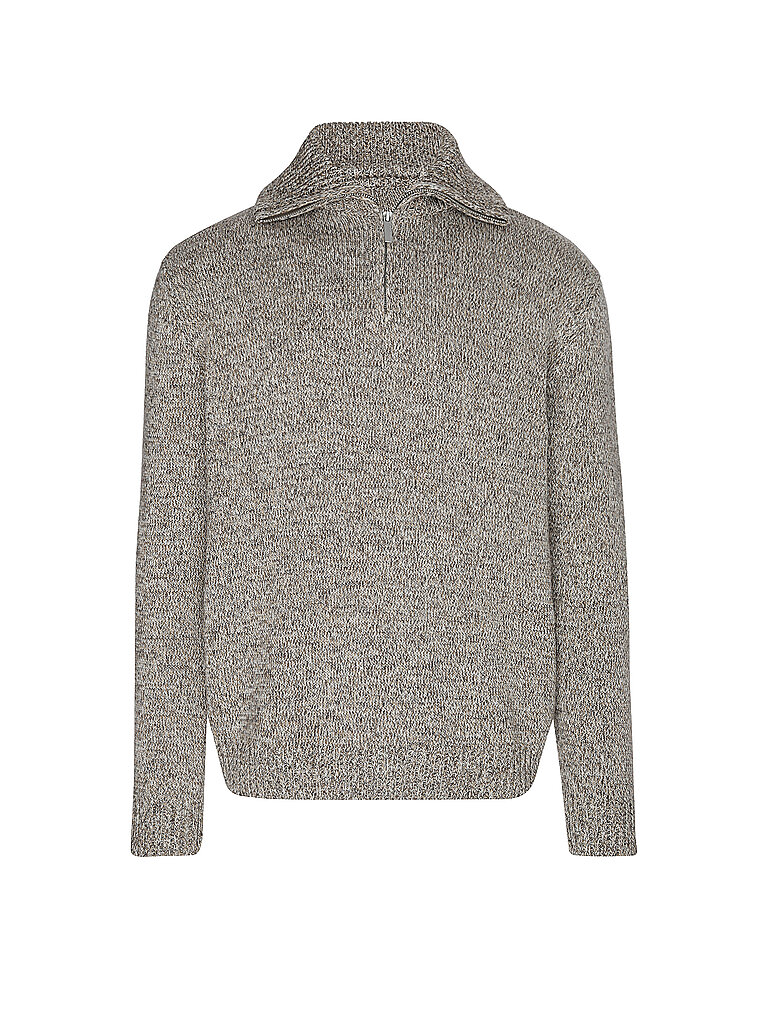 KNOWLEDGE COTTON APPAREL Troyer Pullover beige | L