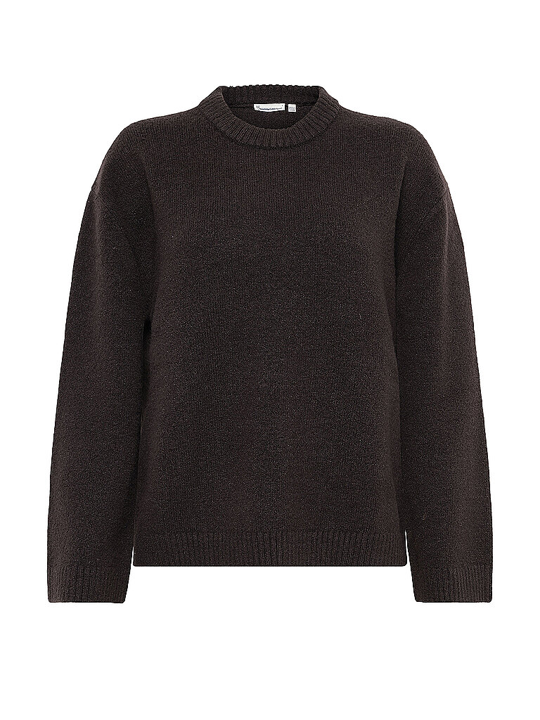 KNOWLEDGE COTTON APPAREL Pullover braun | XS