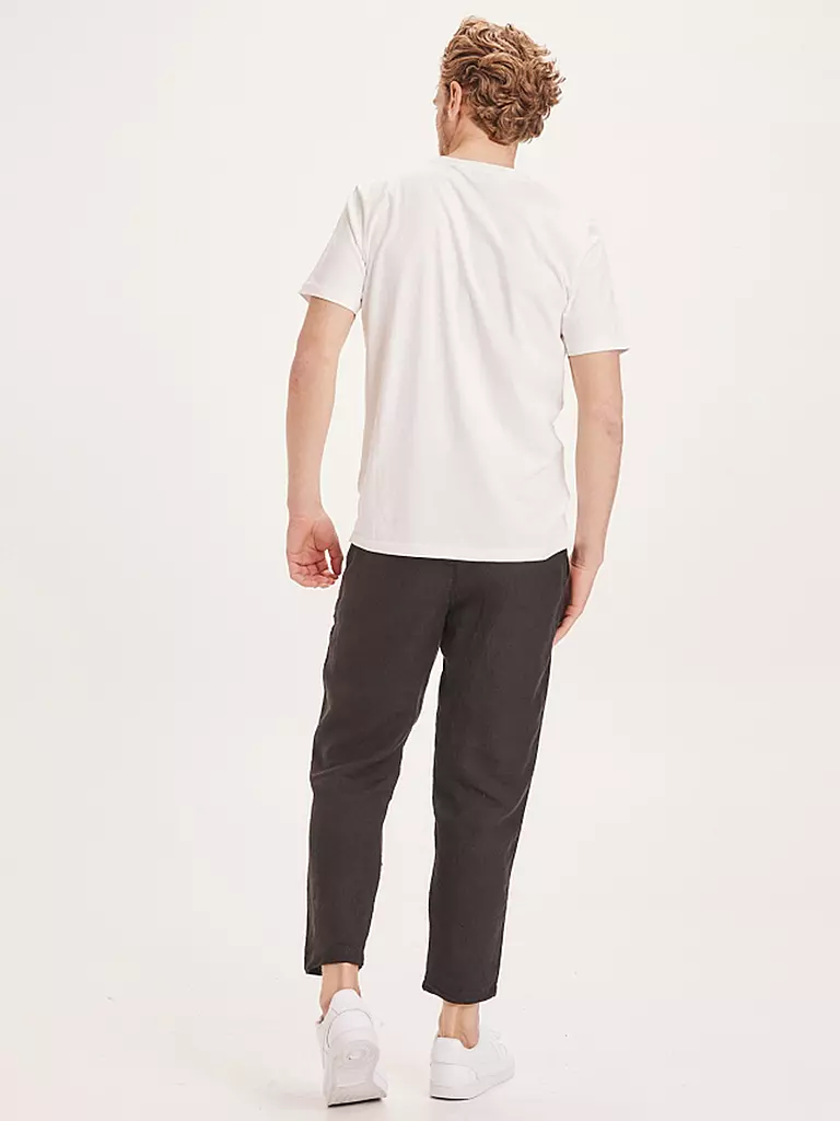 KNOWLEDGE COTTON APPAREL | Chino Bob Loose  | schwarz