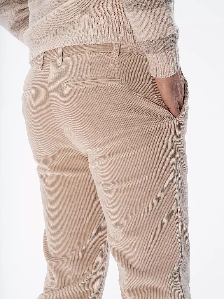 KNOWLEDGE COTTON APPAREL | Cordhose Straight Fit CHUCK | beige