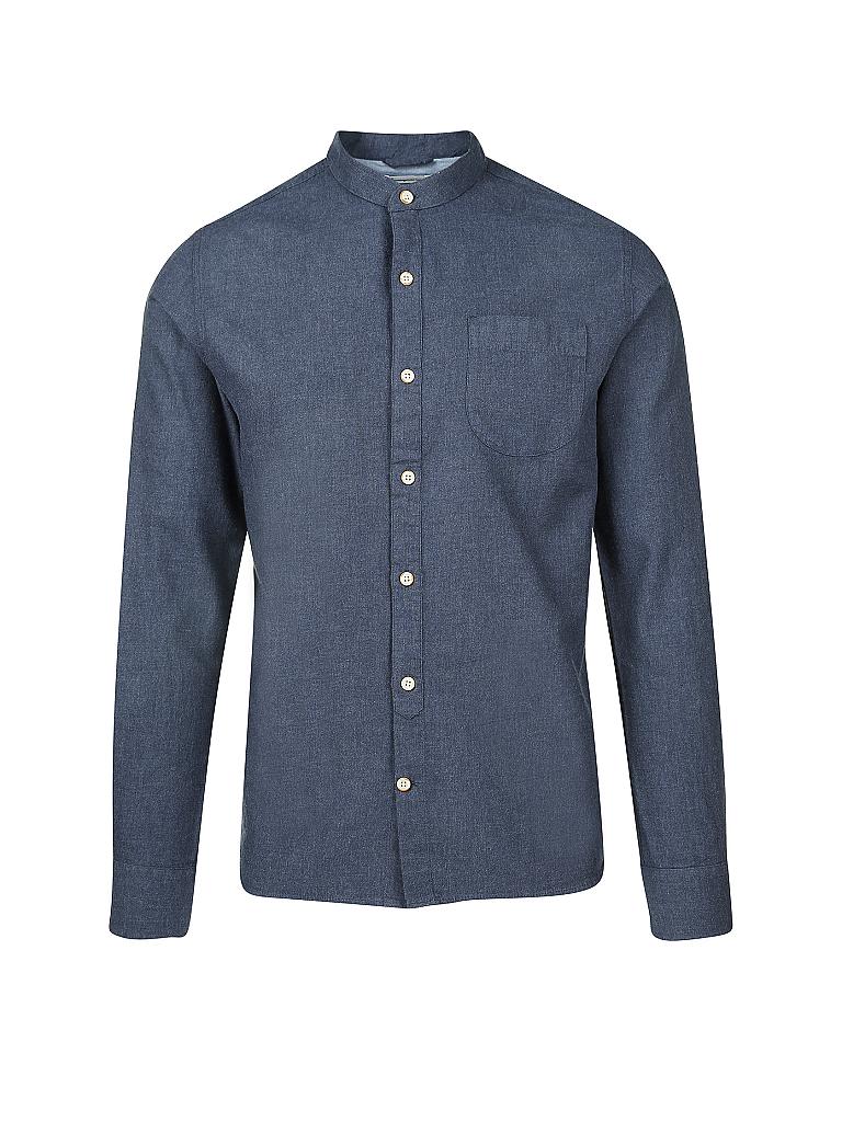 KNOWLEDGE COTTON APPAREL Flanellhemd blau S