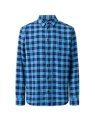 KNOWLEDGE COTTON APPAREL | Hemd Loose Fit | hellblau