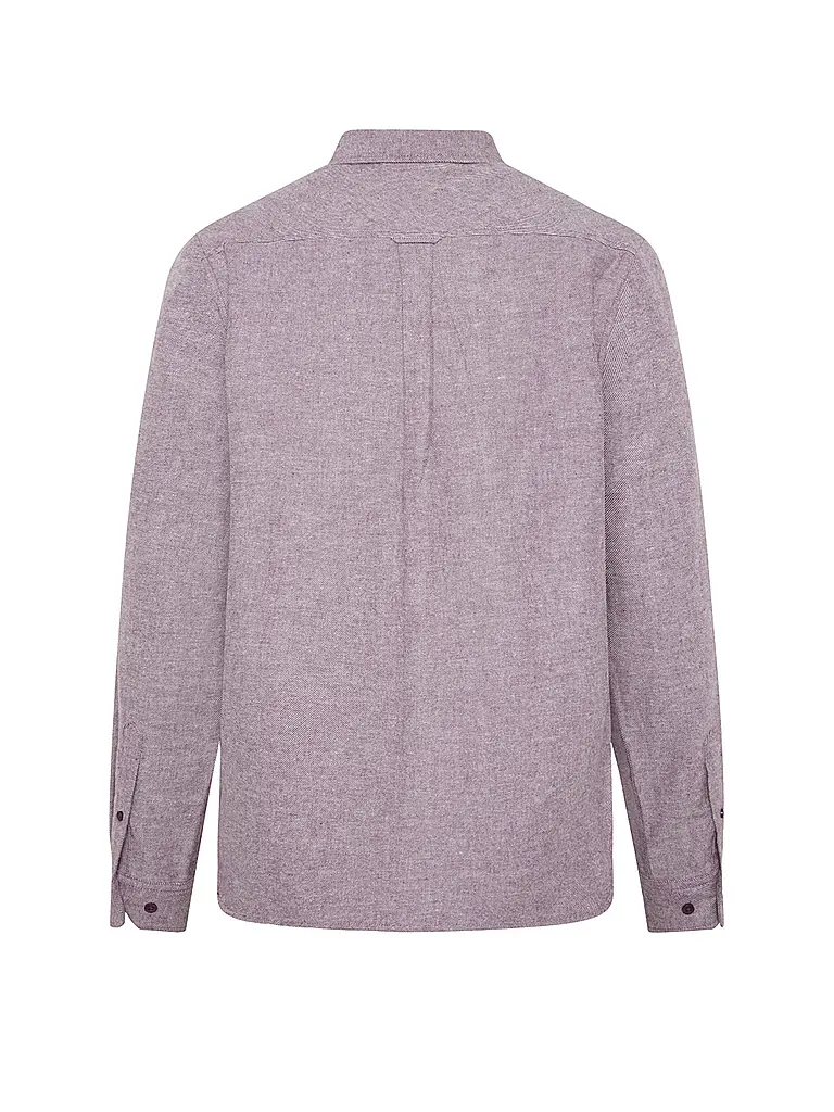KNOWLEDGE COTTON APPAREL | Hemd Regular Fit  | dunkelrot