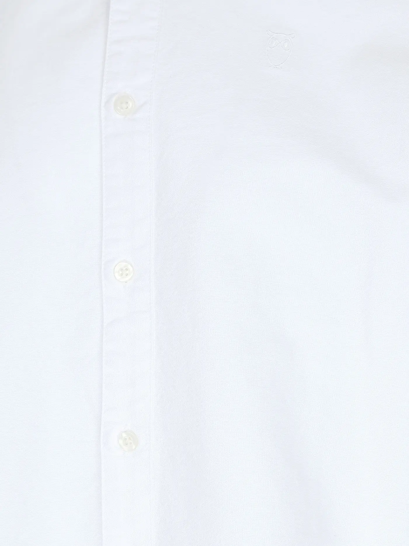 KNOWLEDGE COTTON APPAREL | Hemd Regular Fit HARALD | weiss