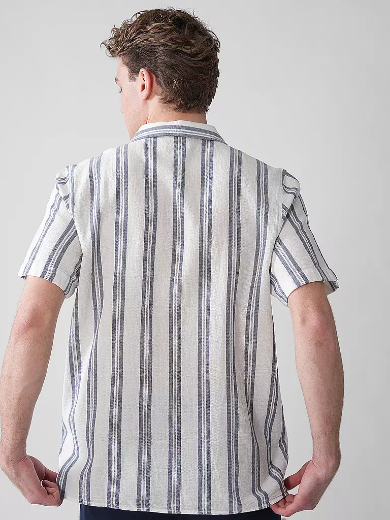 KNOWLEDGE COTTON APPAREL | Hemd Regular Fit | blau
