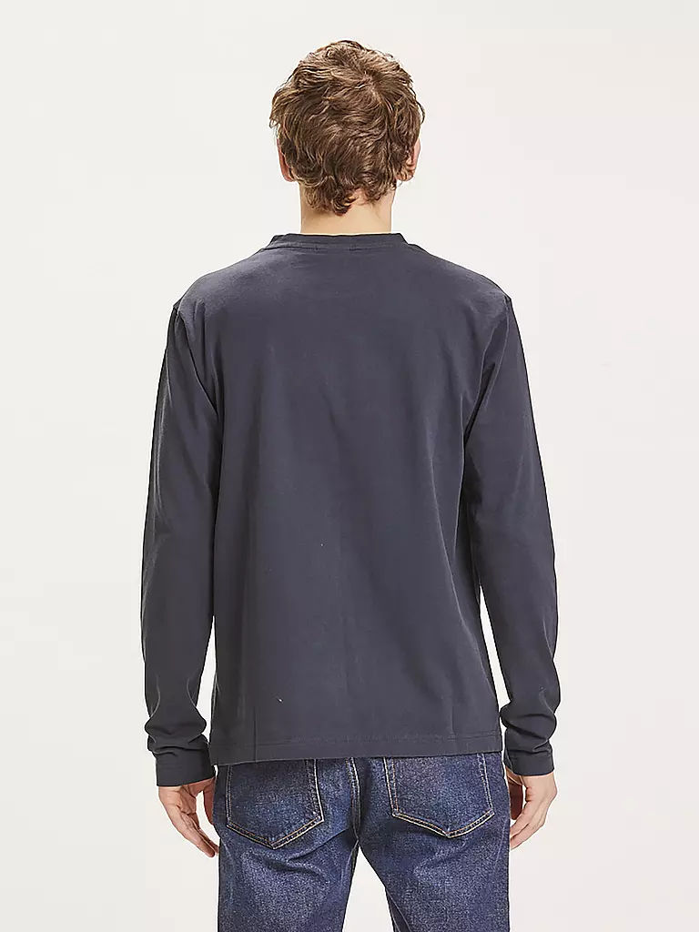 KNOWLEDGE COTTON APPAREL | Langarmshirt | blau
