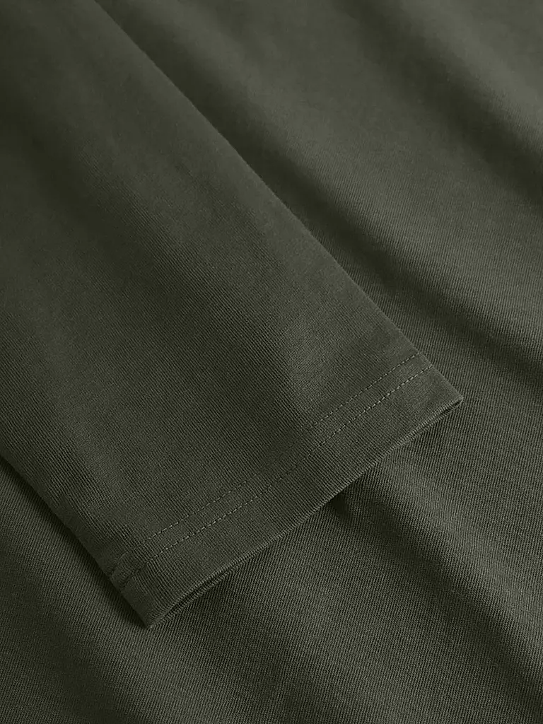 KNOWLEDGE COTTON APPAREL | Langarmshirt | braun